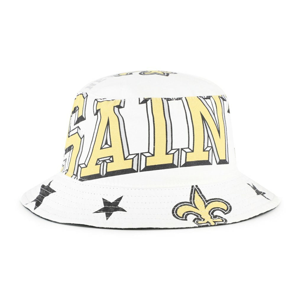 New Orleans Saints '47 Women's Energize Bucket Hat - White Hats
