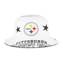 Pittsburgh Steelers '47 Women's Energize Bucket Hat - White Hats