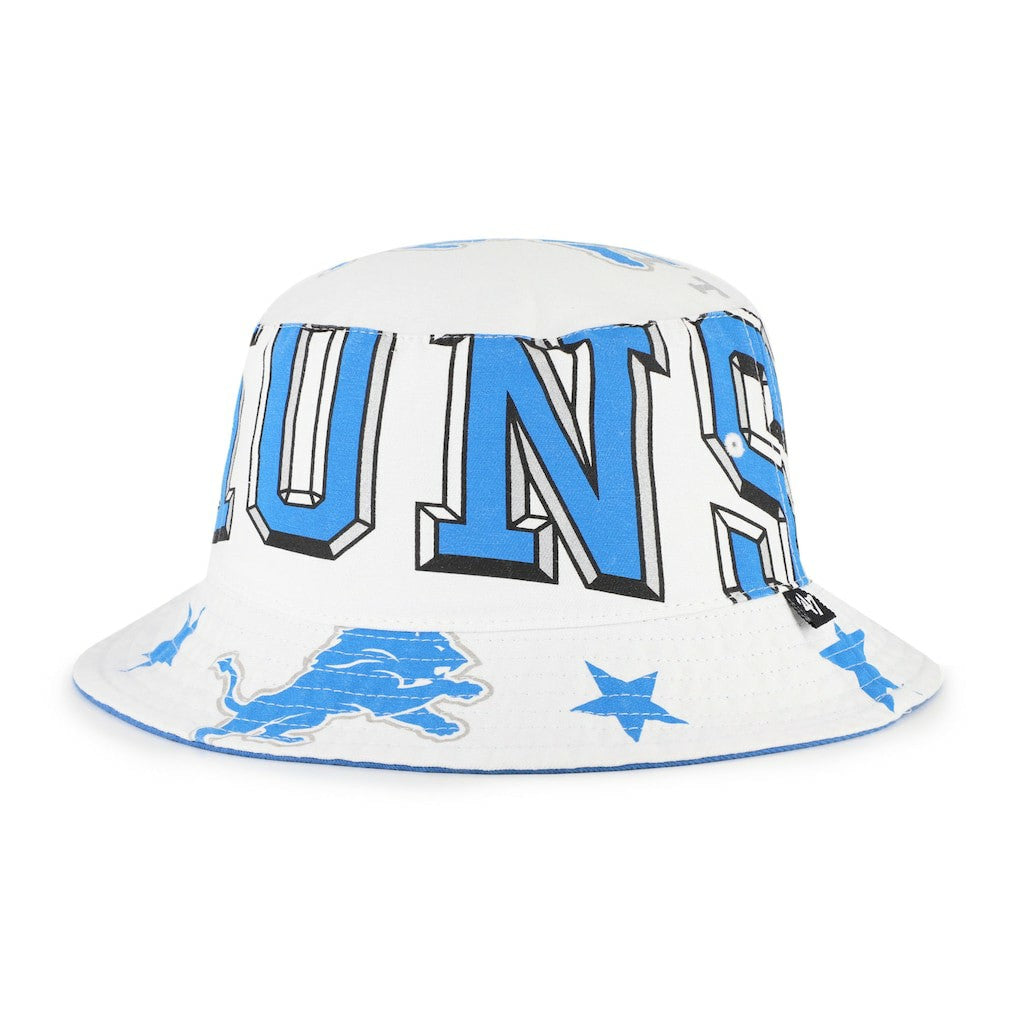 Detroit Lions '47 Women's Energize Bucket Hat - White Hats