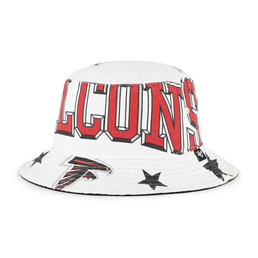 Atlanta Falcons '47 Women's Energize Bucket Hat - White Hats