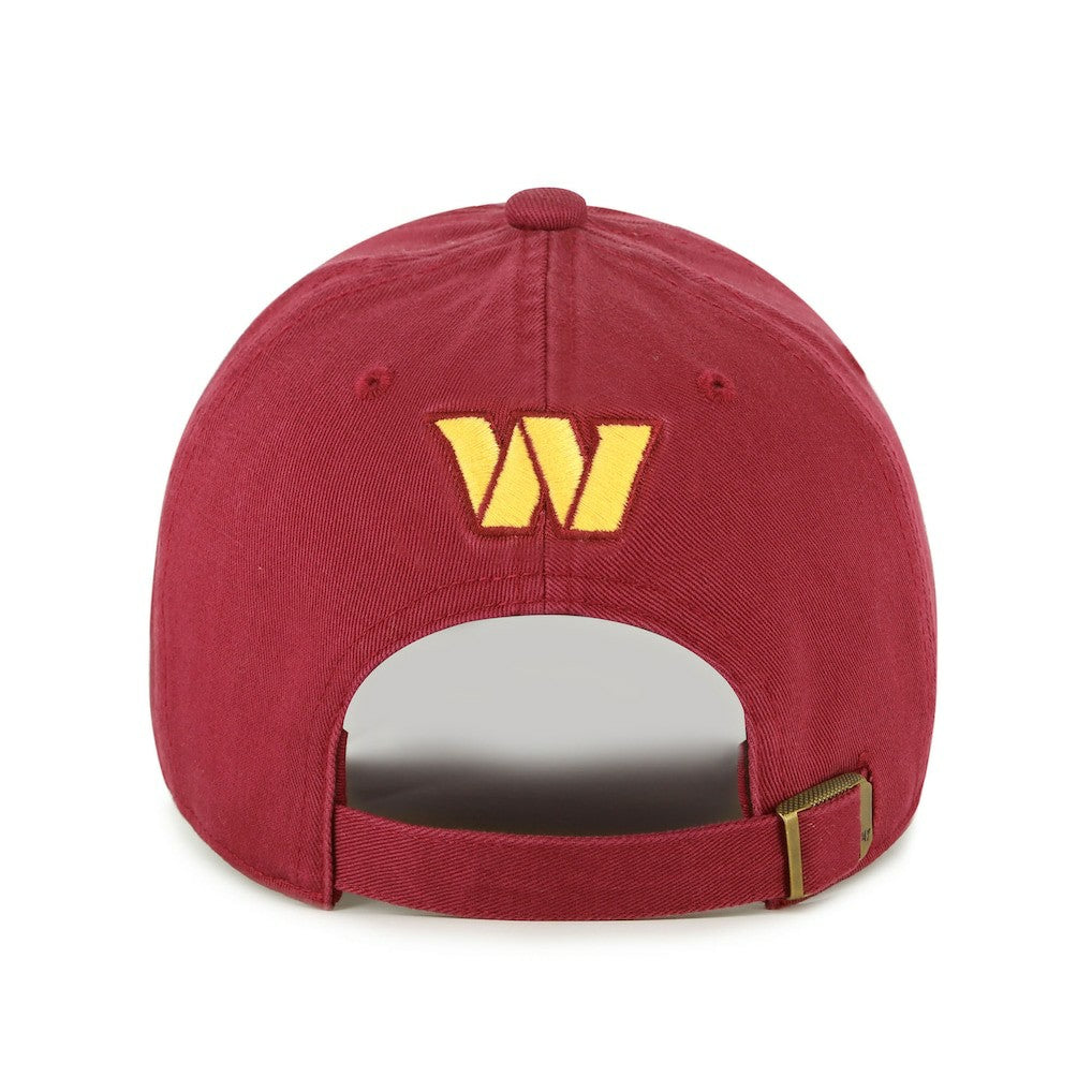 Washington Commanders '47 Women's Zoey Clean Up Adjustable Hat - Burgundy Hats