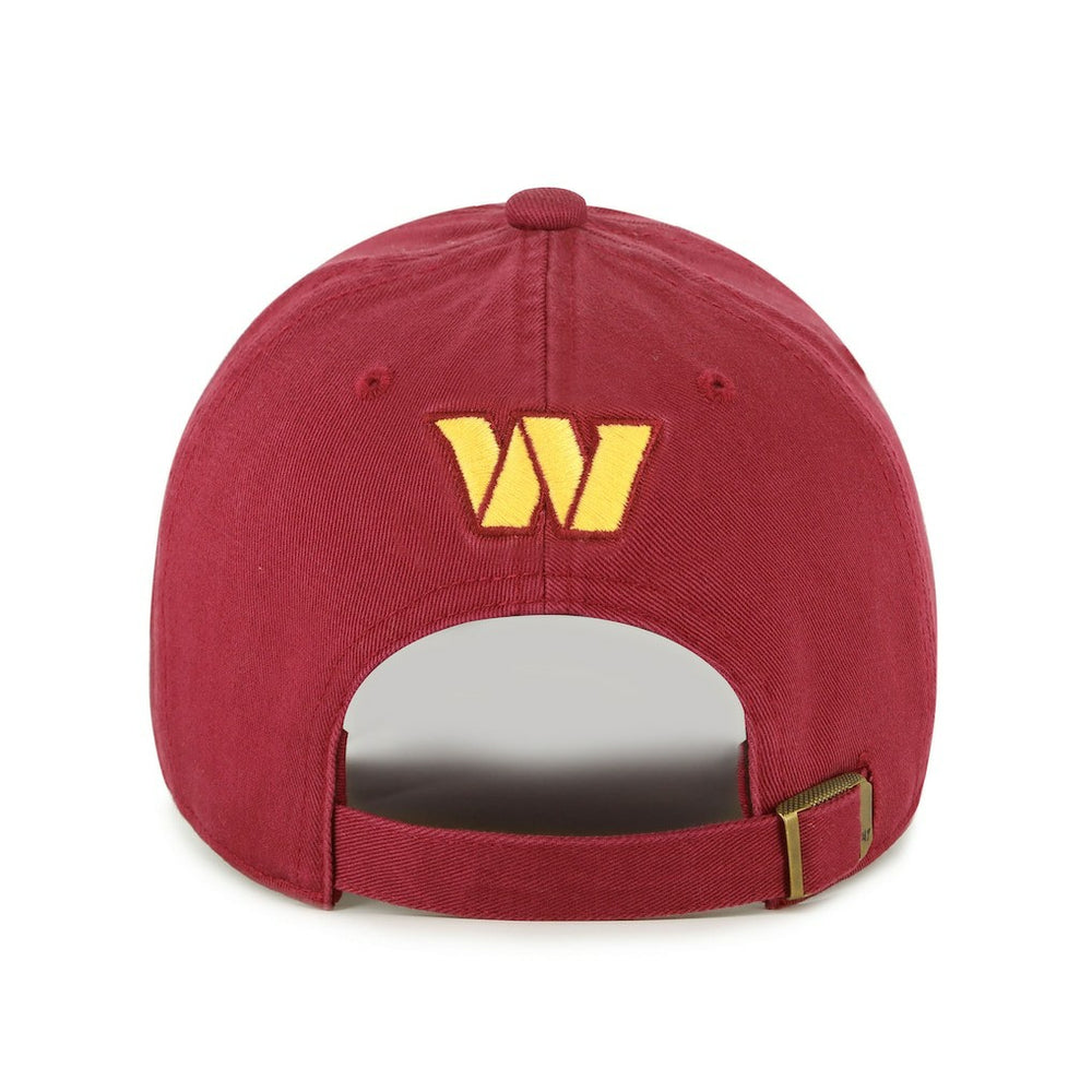 Washington Commanders '47 Women's Zoey Clean Up Adjustable Hat - Burgundy Hats