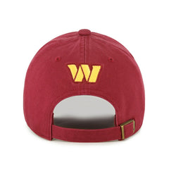Washington Commanders '47 Women's Zoey Clean Up Adjustable Hat - Burgundy Hats