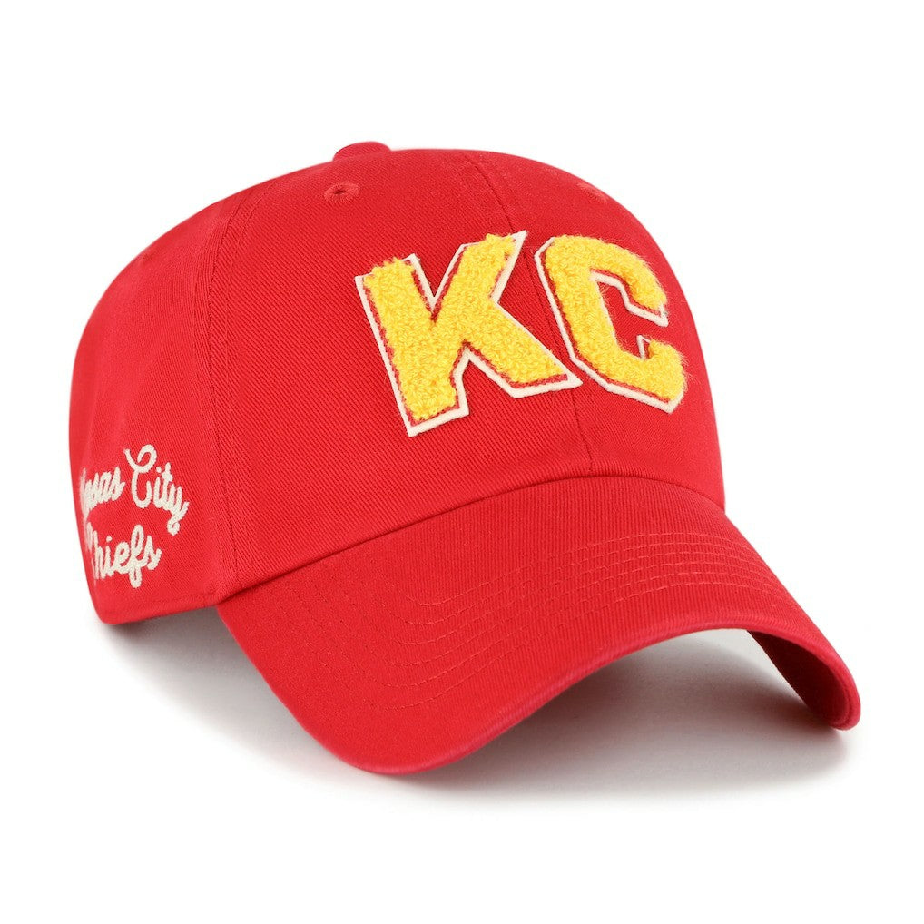 Kansas City Chiefs '47 Women's Zoey Clean Up Adjustable Hat - Red Hats