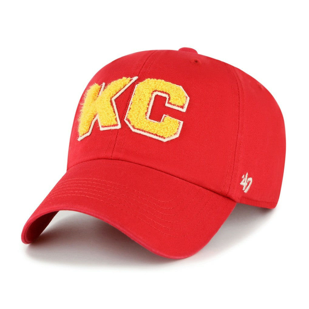 Kansas City Chiefs '47 Women's Zoey Clean Up Adjustable Hat - Red Hats