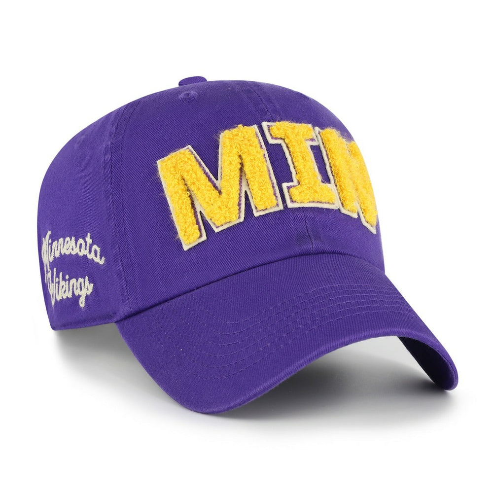 Minnesota Vikings '47 Women's Zoey Clean Up Adjustable Hat - Purple Hats