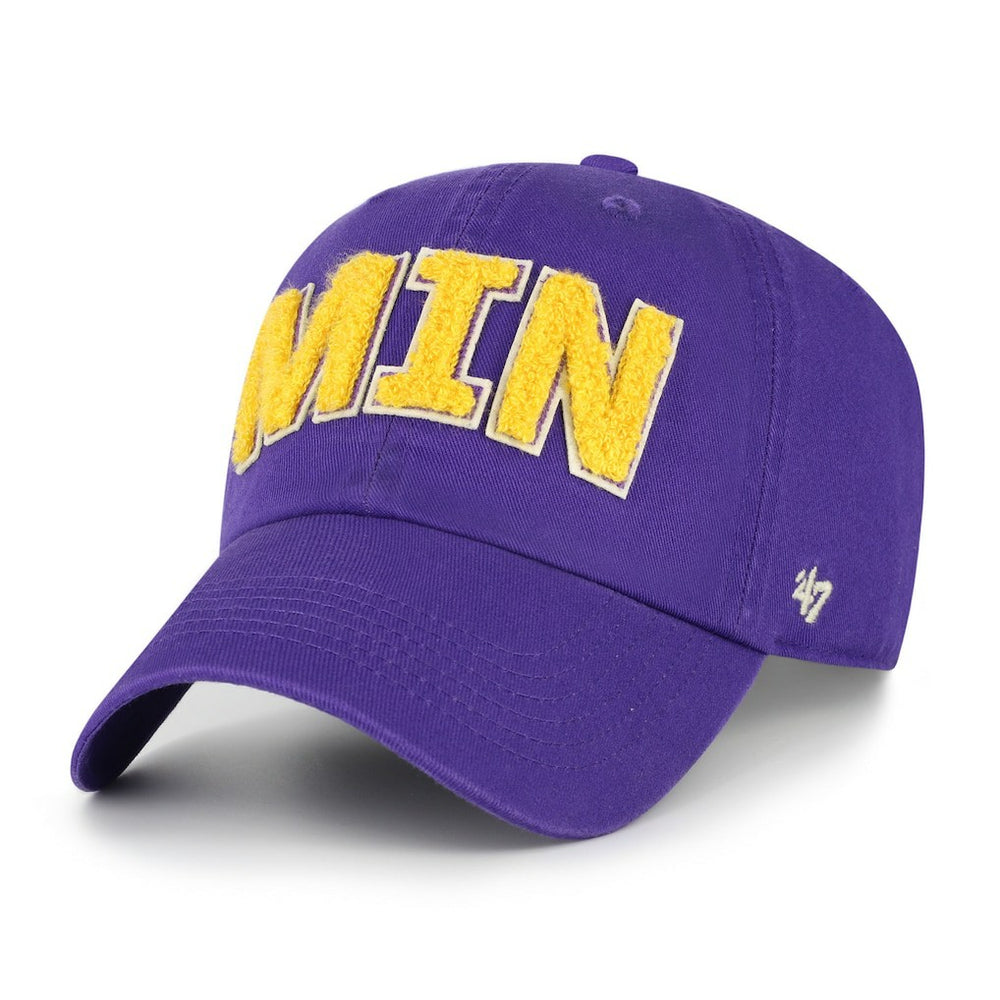 Minnesota Vikings '47 Women's Zoey Clean Up Adjustable Hat - Purple Hats