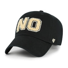 New Orleans Saints '47 Women's Zoey Clean Up Adjustable Hat - Black Hats