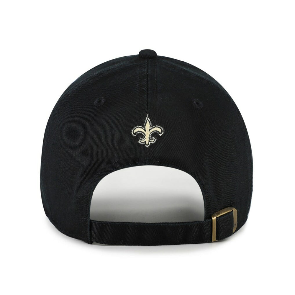 New Orleans Saints '47 Women's Zoey Clean Up Adjustable Hat - Black Hats