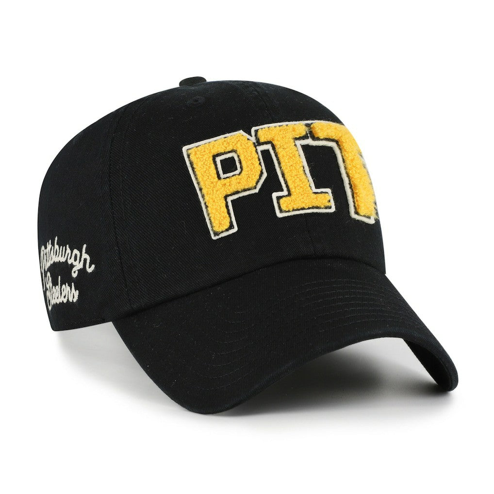 Pittsburgh Steelers '47 Women's Zoey Clean Up Adjustable Hat - Black Hats
