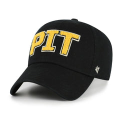 Pittsburgh Steelers '47 Women's Zoey Clean Up Adjustable Hat - Black Hats