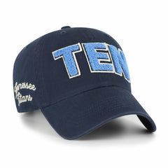 Tennessee Titans '47 Women's Zoey Clean Up Adjustable Hat - Navy Hats