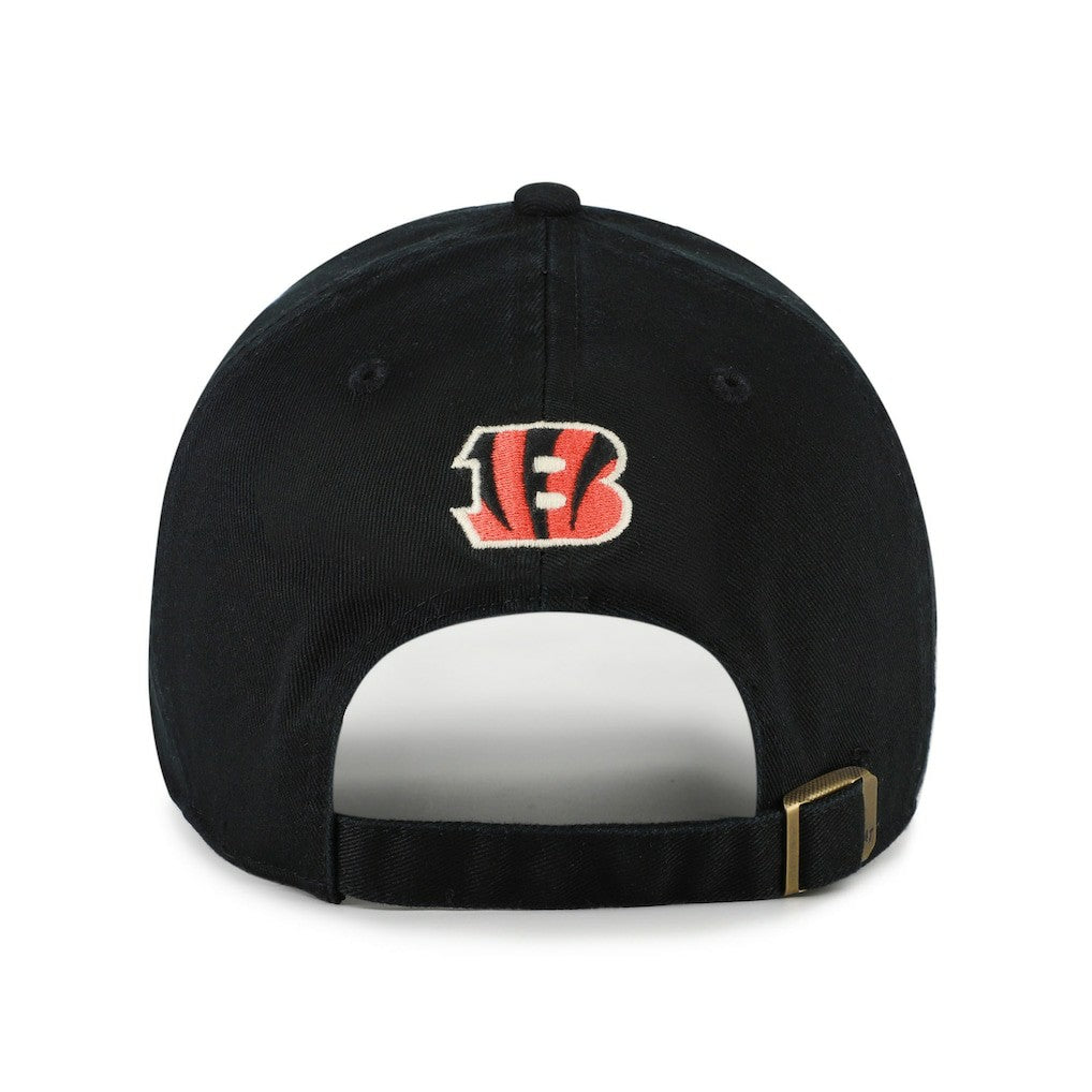 Cincinnati Bengals '47 Women's Zoey Clean Up Adjustable Hat - Black Hats