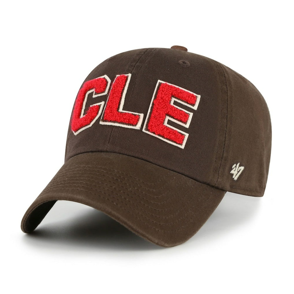 Cleveland Browns '47 Women's Zoey Clean Up Adjustable Hat - Brown Hats
