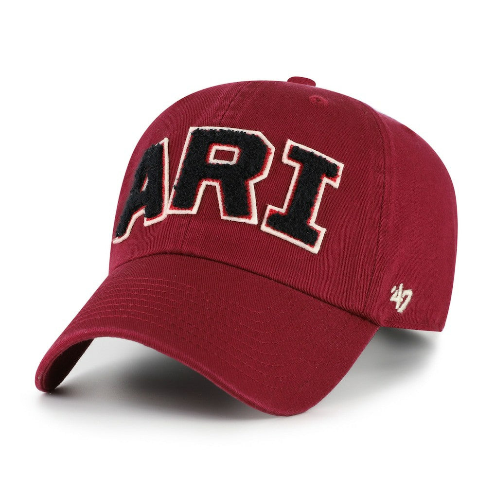 Arizona Cardinals '47 Women's Zoey Clean Up Adjustable Hat - Cardinal Hats