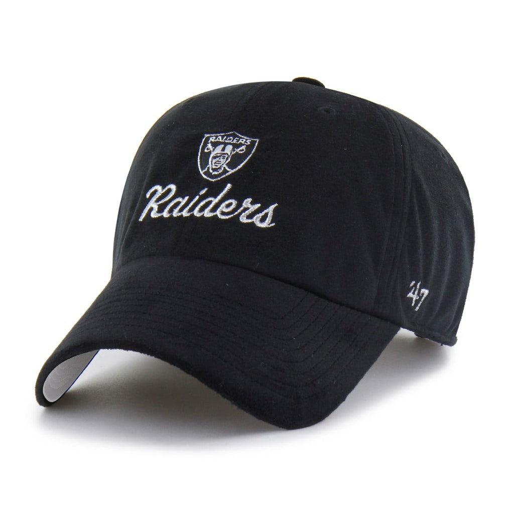 Las Vegas Raiders '47 Women's Spirited Clean Up Adjustable Hat - Black Hats