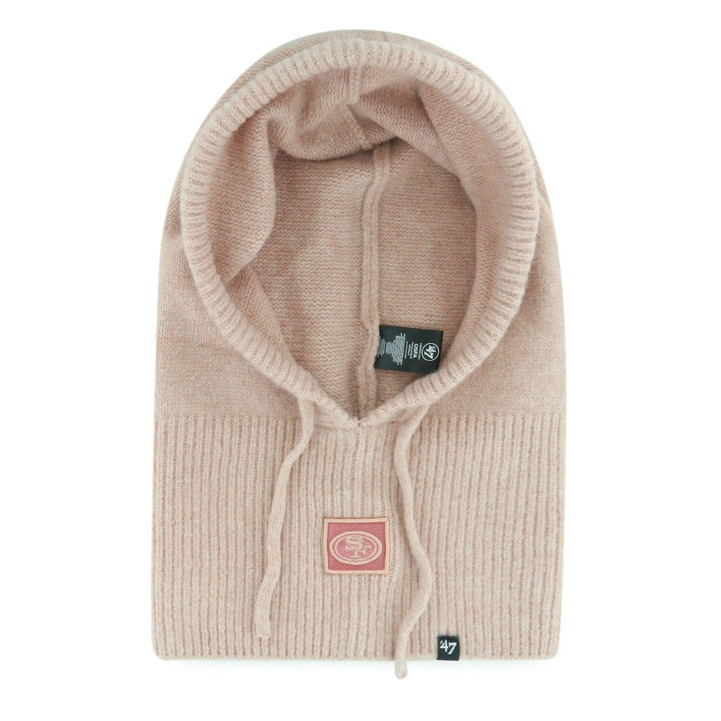 San Francisco 49ers '47 Women's Mellow Knit Snood - Light Red