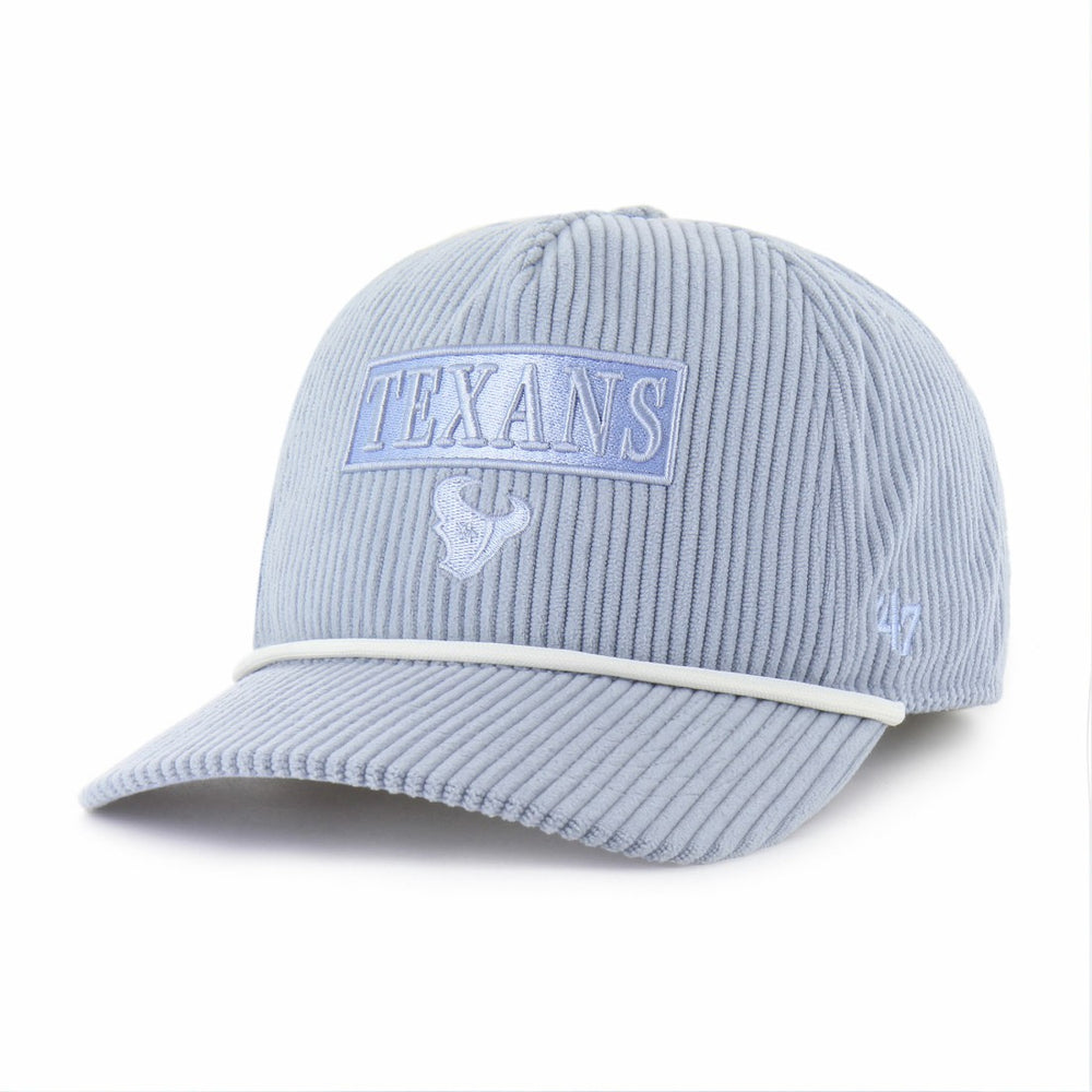 Houston Texans '47 Women's Mellow Corduroy Hitch Adjustable Hat - Light Blue Hats