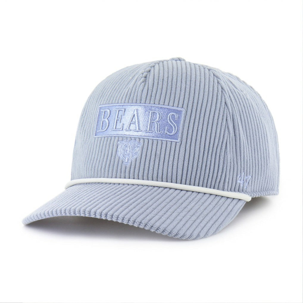 Chicago Bears '47 Women's Mellow Corduroy Hitch Adjustable Hat - Light Blue Hats