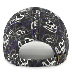 Baltimore Ravens '47 Girls Youth Mural Clean Up Adjustable Hat - Black Hats