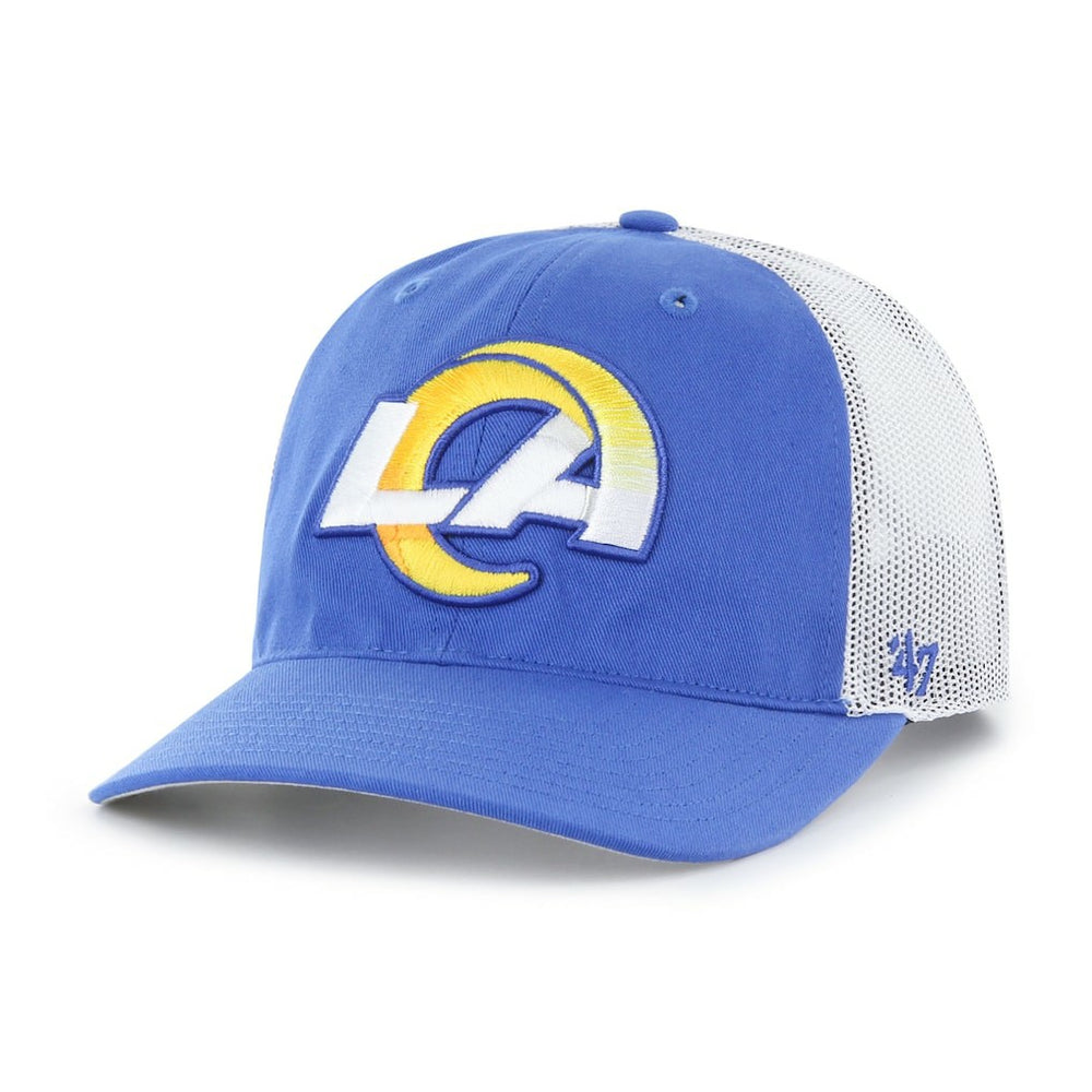 Los Angeles Rams '47 Unstructured Trucker Adjustable Hat - Royal Hats