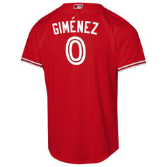 Andrés Giménez Toronto Blue Jays Nike Youth Canada Day Replica Jersey - Red Jerseys