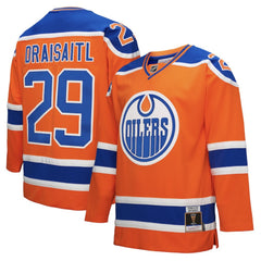 Leon Draisaitl Edmonton Oilers Mitchell & Ness Power Play Jersey - Orange | US 202675688