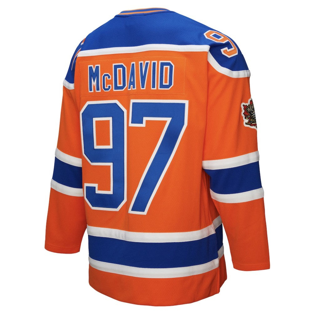 Connor McDavid Edmonton Oilers Mitchell & Ness Power Play Jersey - Orange | US 202675689