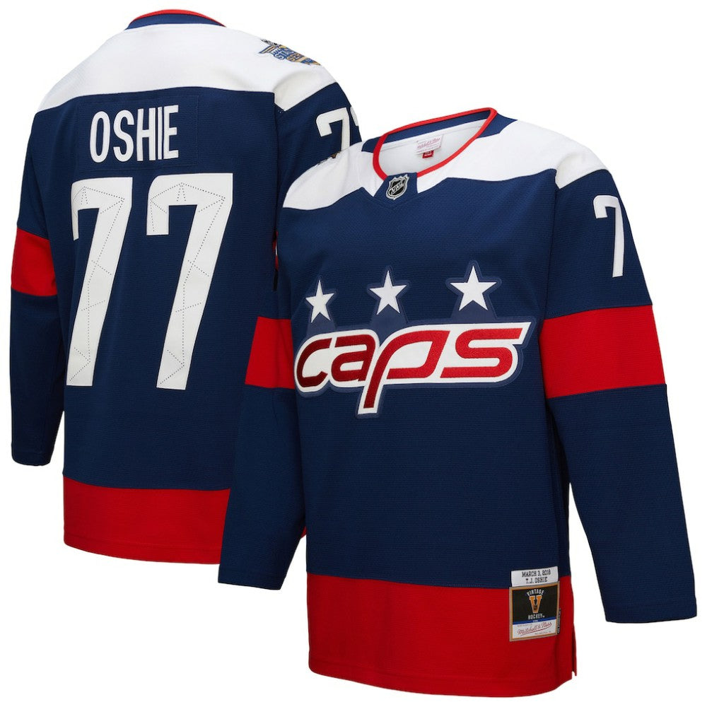 TJ Oshie Washington Capitals Mitchell & Ness Power Play Jersey - Navy | US 202675692