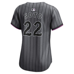 Juan Soto New York Mets Nike Women's City Connect Limited Jersey - Gray Jerseys