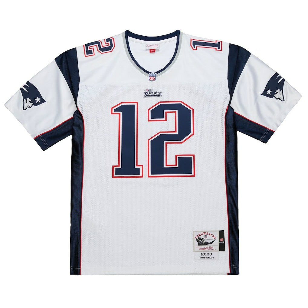 Tom Brady New England Patriots 2000 Big & Tall Legacy Replica Jersey - White Jerseys