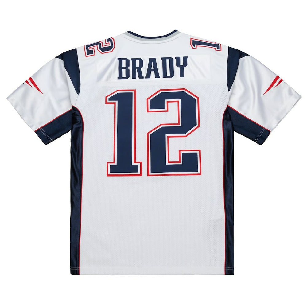 Tom Brady New England Patriots 2000 Big & Tall Legacy Replica Jersey - White Jerseys