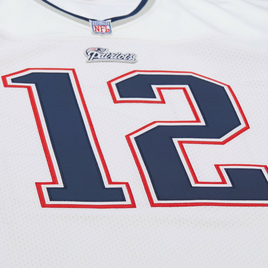 Tom Brady New England Patriots 2000 Big & Tall Legacy Replica Jersey - White Jerseys