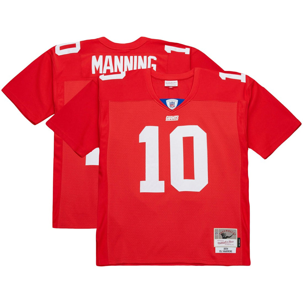Eli Manning New York Giants 2004 Team Legacy Retired Player Big & Tall Jersey - Red Jerseys