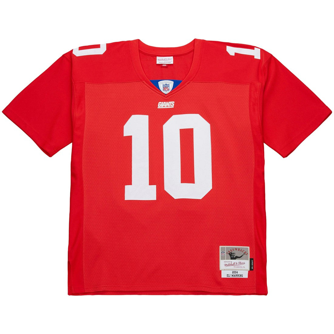 Eli Manning New York Giants 2004 Team Legacy Retired Player Big & Tall Jersey - Red Jerseys