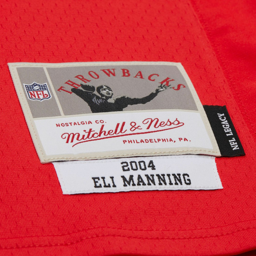 Eli Manning New York Giants 2004 Team Legacy Retired Player Big & Tall Jersey - Red Jerseys