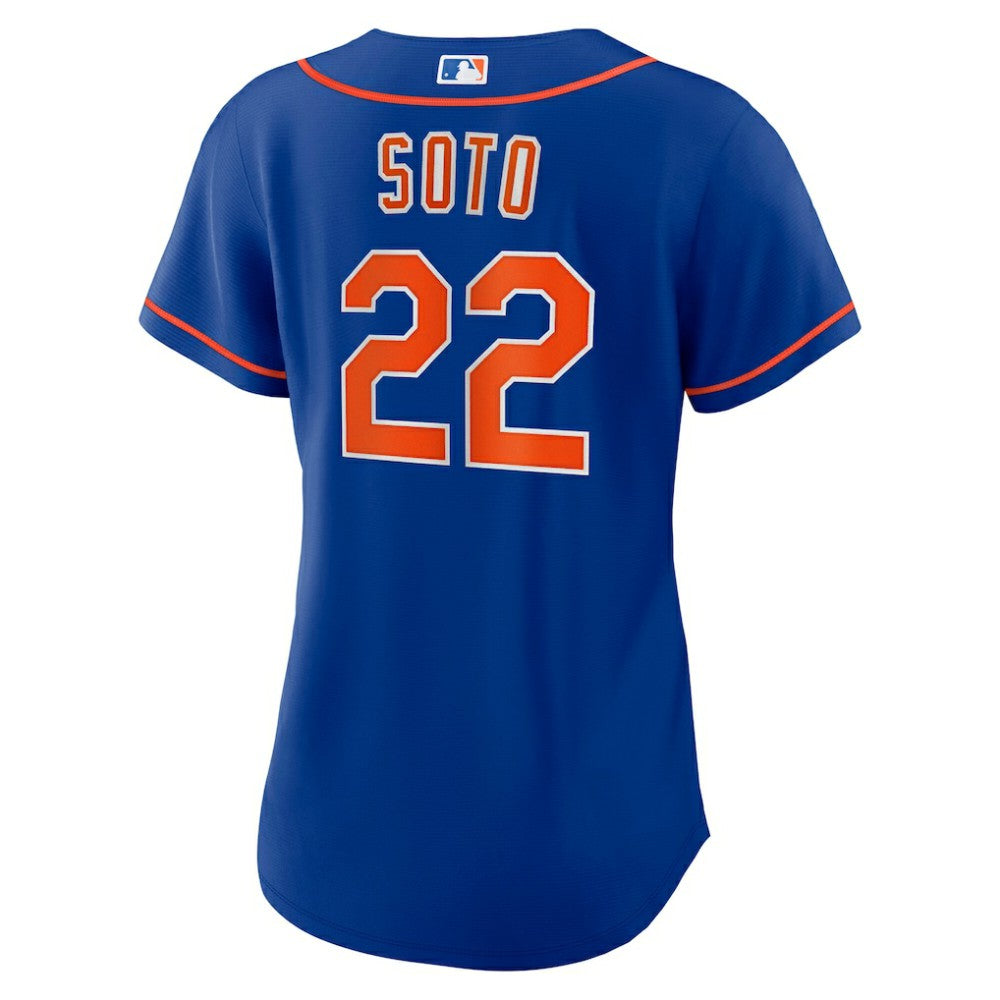 Juan Soto New York Mets Nike Women's Alternate Replica Baseball Jersey - Royal Jerseys