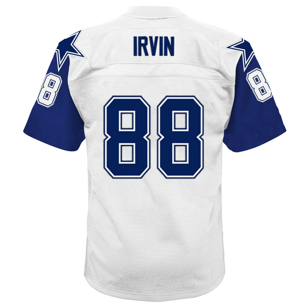 Michael Irvin Dallas Cowboys Youth 1994 Alternate Legacy Jersey - White Jerseys