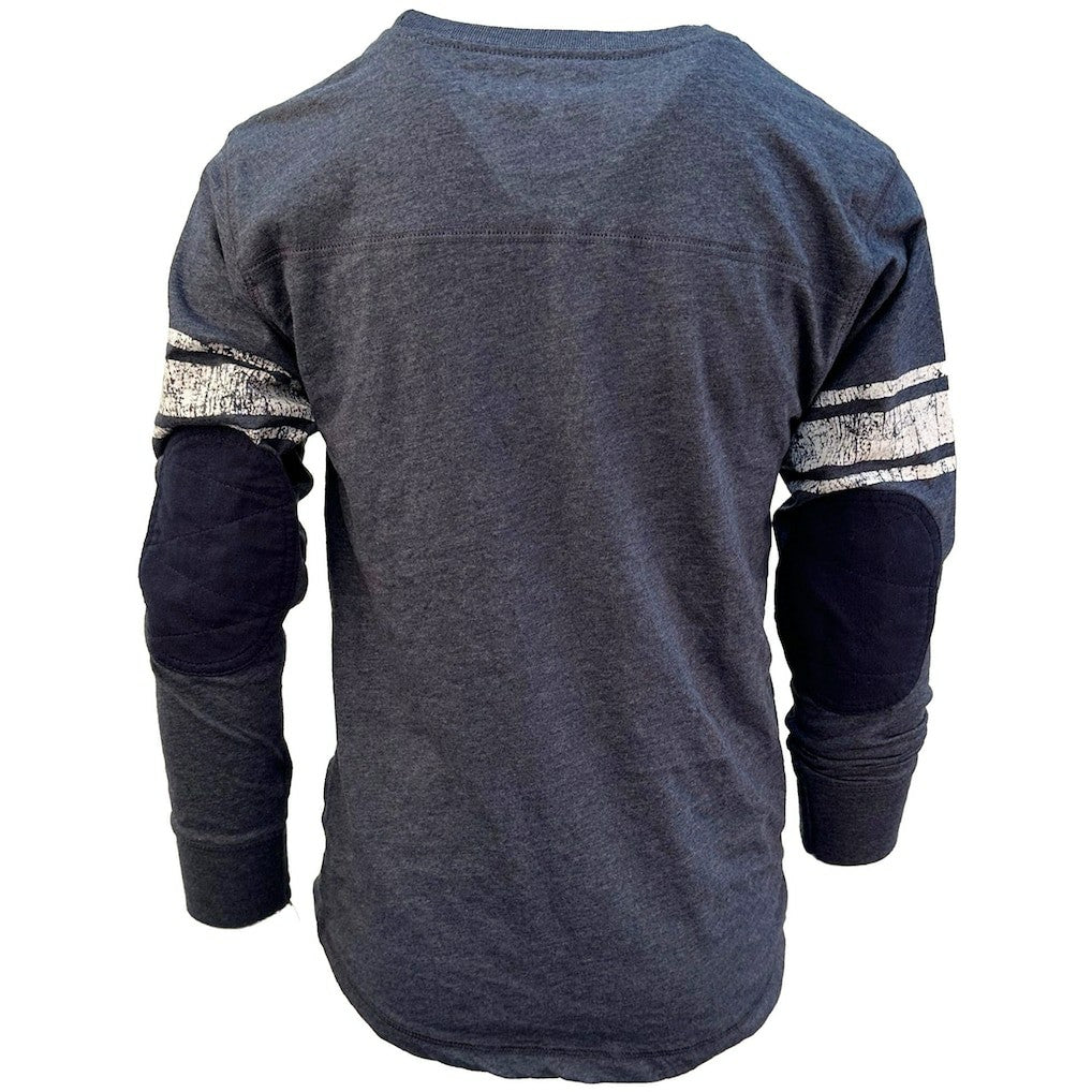 Dallas Cowboys Wes & Willy Youth Football Long Sleeve T-Shirt - Navy T-shirts