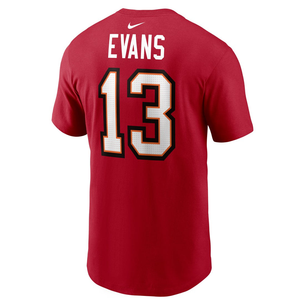 Tampa Bay Buccaneers Player Name & Number T-Shirt - Red T-shirts