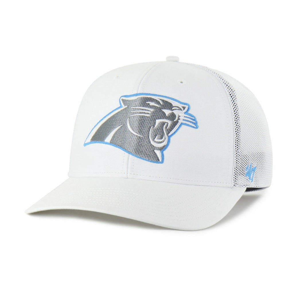 Carolina Panthers '47 Snowball Trophy Stretch Fit Hat - White Hats
