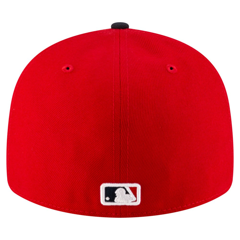 Cleveland Guardians New Era  Authentic Collection On-Field Low Profile 59FIFTY Fitted Hat - Red/Black Hats