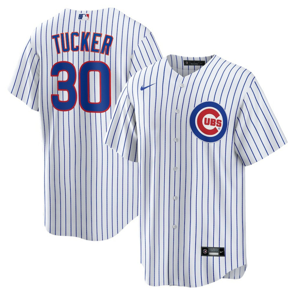 Kyle Tucker Chicago Cubs Nike Home Replica Player Jersey - White Jerseys
