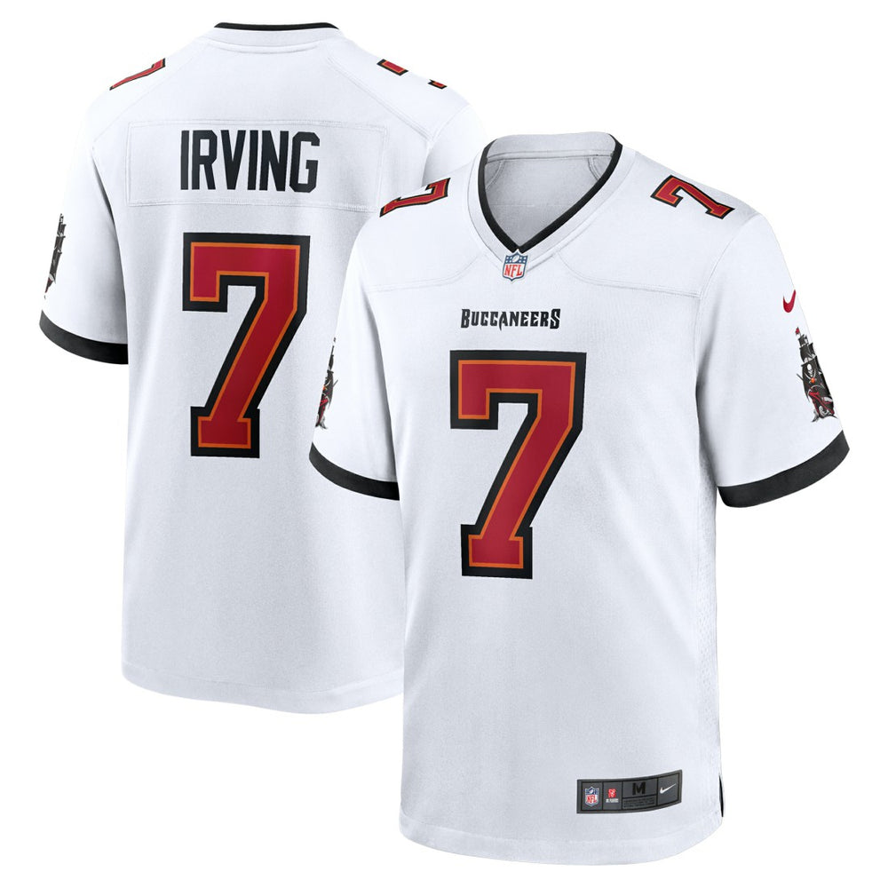 Bucky Irving Tampa Bay Buccaneers Game Jersey - White Jerseys