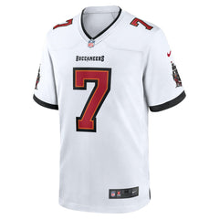 Bucky Irving Tampa Bay Buccaneers Game Jersey - White Jerseys
