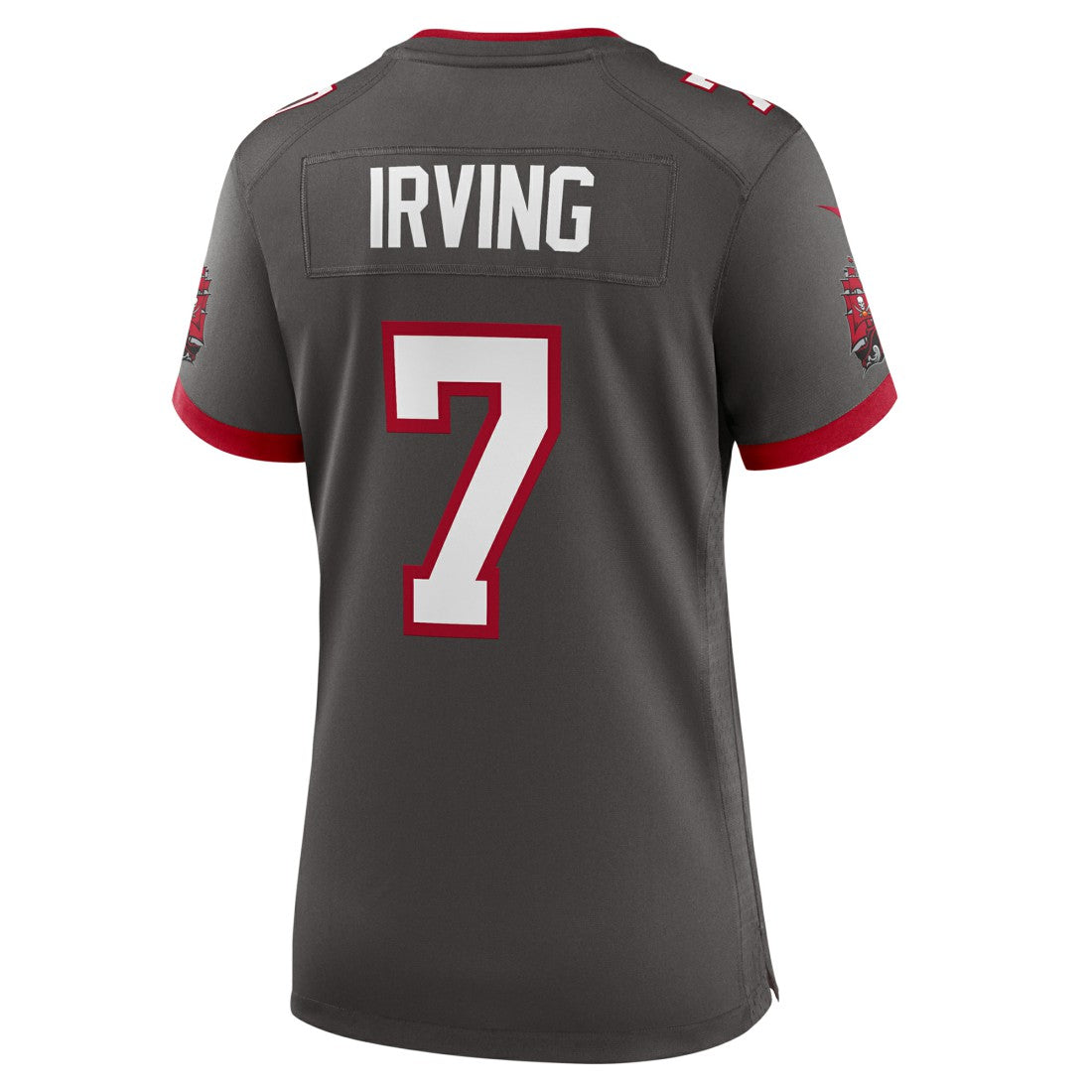 Bucky Irving Tampa Bay Buccaneers Women's Alternate Game Jersey - Pewter Jerseys