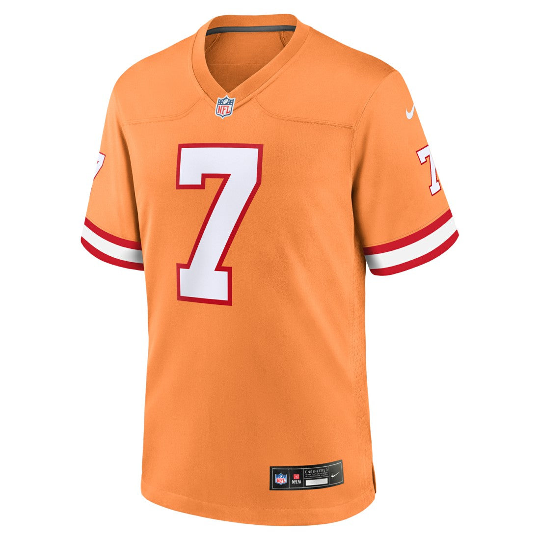 Bucky Irving Tampa Bay Buccaneers Alternate Game Jersey - Orange Jerseys