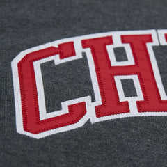 Chicago Blackhawks Mitchell & Ness Playoff Win Fleece Pullover Sweatshirt - Heather Charcoal | US 202679019