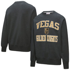 Vegas Golden Knights Mitchell & Ness Playoff Win Fleece Pullover Sweatshirt - Black | US 202679027