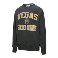 Vegas Golden Knights Mitchell & Ness Playoff Win Fleece Pullover Sweatshirt - Black | US 202679027